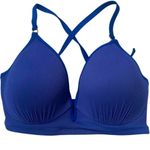 Shade & Shore Shade & Shire dream Vibrant Blue V-Wire Bikini Top Photo 1