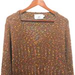 Judith March Judith‎ March Women Sweater M Brown Multicolor Popcorn Knit Boho Retro Y2K Indie Photo 2