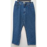 L.L.Bean  Women's Relaxed Jeans Original Fit High Rise Blue Size 14 Petite Photo 1