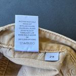 Trendy Tan Distressed Cropped Jeans Size 29 Photo 9