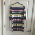 Lilly Pulitzer Marlowe Dress Blue Pink Sun Stripe Size M Photo 5
