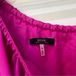 Trina Turk  magenta pink ruffle tube top off shoulder dress size 6 Photo 1