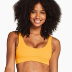 Vitamin A  Sienna Tank Bikini Top Iced‎ Mango EcoRib EUC Sz S Photo 0