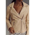 Anthropologie Faux Leather Moto Jacket Photo 1
