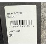 joe's jeans  The Callie Womens 28 Black Coated High Rise Cropped Boot Raw Hem Chic Photo 12