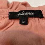 5 Ambiance Lace Ruffle Cottagecore Pink Cold Shoulder Romper Size M Size M Photo 6