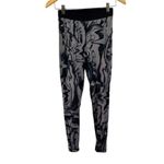 Nike Pro Hypercool Full Length Marble Gum Smoke Black Mesh Athletic Tights Photo 7