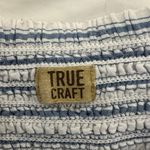 True Craft Blue And White Stripes Romper Photo 2