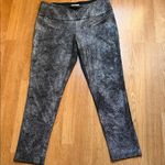 Peck & Peck  Black and Gray Women's Leggings Photo 4