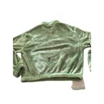 Mighty fine  Green Quarter Zip Embroidered  Fleece Sweatshirt & Pants set Small Photo 4