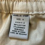 Vanilla Star Jeans Vanilla Star Double Button Cargo Shorts Khaki Junior Size 11 Photo 3