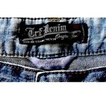 ZARA TRF Trafaluc Women’s Vintage Boyfriend Jean Shorts Distressed Size 6 Photo 3