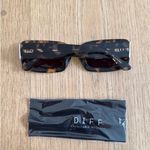 DIFF eyewear DIFF Sunglasses Rectangular Indy Brown Black Photo 3