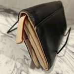 Kate Spade  black and snake print leather long wallet Photo 4