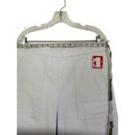Spanx Wide Legged Pants Women’s Size Large Bright White Cropped Twill Photo 2