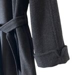 Ralph Lauren  LRL Camel Hair Robe Style Wrap Coat Women’s 4 Black Old Money *Read Photo 11