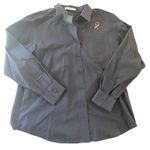 Autism Awareness size 14 black wrinkle free Button Photo 0