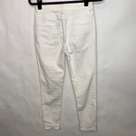Amuse Society White Skinny Jeans Button Fly Sz 26 Photo 4