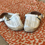 None Hand made white leather espadrille shoeSize 37 Photo 1