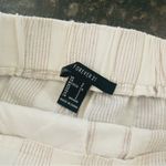 Forever 21  Cream stripe shorts Photo 3
