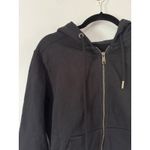 NWOT American Giant Womens Relaxed Classic Full Zip 2.0 Heavyweight Hoodie Large Black Photo 6