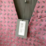 Alexander Wang Micro Paisley Tunic Silk-Blend Mini Dress Stardust 4 NWT Photo 3