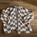 Miss Love Checkered Cardigan Photo 2