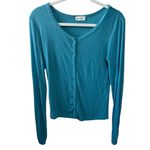 American Vintage  Odyl Ribbed Cardigan in Melange Littoral Size Small Gently Used Photo 1