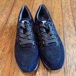NeroGiardini Shoes Womens Size 37 Suede Glitter Made in Italy Sneakers Blue Photo 1