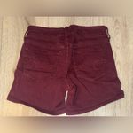 American Eagle  outfitters midi burgundy purple red shorts Photo 2