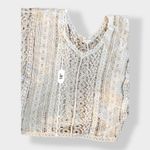 Altar'd State Crochet Sheer Boho Beachy Indie Top Size S Photo 7