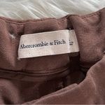 Abercrombie & Fitch Abercrombie Brown Front Pleat Ultra Wide Leg Trousers Photo 3