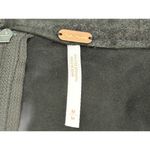 Free People NWT Faux Leather Black Mini Skirt | Ruched Front | Size M Photo 1