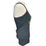 Lorna Jane  ‘Be The Good’ Racerback Ribbed Singlet Tank in Gray Size Medium Photo 4