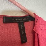 BCBGMAXAZRIA  Pink Textured Garment Romper,size XS Photo 5