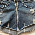 Carmar Denim  front zip skirt Photo 1