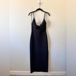 Bec & Bridge  Black Formal Cutout Midi Dress Size 6 Photo 2