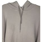 Athleta  Hooded Sweatshirt Waffle Women's Size XL Neutral Taupe Athleisure Photo 1