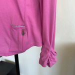Nike  Fuchsia Long Sleeve Hoodie Photo 4