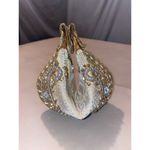 Potli Evening Clutch Vintage Gold & White Beaded With Intricate Accents Photo 2