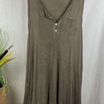 POL Gray Sleeveless T Shirt Dress L Photo 0