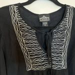 Angie  Women’s Peasant Top Medium Photo 2