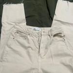 ZARA Beige Jeans Photo 0