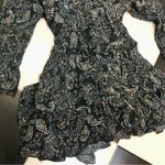 Nicholas Elsie Paisley Ruffle Mini Dress Paisley Long Sleeve Button Front Multi Photo 10