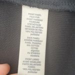 Rafaella  Black Faux Fur Open Front Vest with Ribbed Back Photo 10