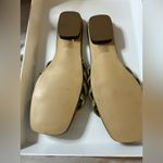 Journee Collection NEW Journee Signature Genuine Leather Cendi Slip On Sandals Square Toe 10 $75 Photo 4