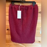 Joe Fresh  Deep Red Wool Blend Lined Pencil Skirt size 8 NWT Photo 2