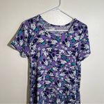 LuLaRoe Carly T-Shirt Dress Purple Mickey Mouse XS Photo 1
