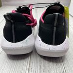 All In Motion Athletic Sneakers Black Mesh Breathable Running Shoes Pink Laces‎ Size 6 Photo 4