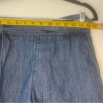 Draper James  Chambray Shorts 6 Blue  Medium Wash Belted Pockets Casual Photo 5